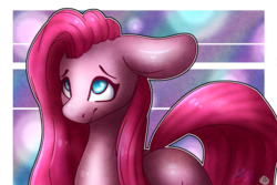 Size: 1600x1067 | Tagged: safe, artist:immagoddampony, artist:wasatgemini, pinkie pie, earth pony, pony, g4, female, floppy ears, pinkamena diane pie, smiling, solo