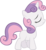 Size: 3000x3232 | Tagged: safe, artist:ocarina0ftimelord, sweetie belle, pony, unicorn, family appreciation day, g4, .svg available, eyes closed, female, filly, high res, simple background, solo, transparent background, vector, vector trace