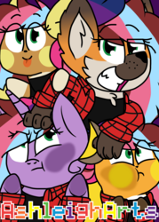 Size: 950x1330 | Tagged: safe, artist:ashleigharts, oc, oc:ashleigh, pony, furry, pokémon