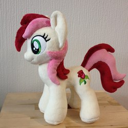 Size: 960x960 | Tagged: safe, artist:burgunzik, roseluck, pony, g4, irl, photo, plushie, solo