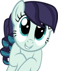 Size: 5168x6404 | Tagged: safe, artist:ironm17, coloratura, earth pony, pony, g4, mmmystery on the friendship express, absurd resolution, cute, female, mare, rara, rarabetes, simple background, smiling, solo, transparent background, vector, wide eyes