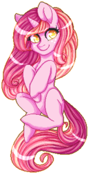 Size: 200x371 | Tagged: safe, artist:cabbage-arts, oc, oc only, oc:inkjoy, pony, unicorn, commission, commissioner:elskafox, female, horn, simple background, solo, transparent background, unicorn oc