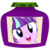 Size: 600x600 | Tagged: safe, artist:thefinite, starlight glimmer, pony, g4, female, food, glim so jelly, hi anon, jelly, meme, simple background, solo, transparent background