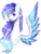 Size: 908x1199 | Tagged: safe, artist:clefficia, oc, oc only, oc:starry, pegasus, pony, colored wings, female, mare, multicolored wings, one eye closed, simple background, solo, transparent background, wink