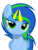 Size: 1434x1912 | Tagged: safe, artist:auveiss, oc, oc only, oc:paint beat, pony, simple background, solo, transparent background, vector, vector trace