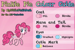 Size: 6000x4026 | Tagged: safe, artist:atmospark, pinkie pie, earth pony, pony, g4, .psd available, absurd resolution, female, reference sheet, solo, vector