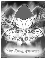 Size: 2550x3300 | Tagged: safe, artist:loreto-arts, spike, dragon, comic:friendship is innuendo, g4, bloodstone scepter, comic, crystal heart, high res, monochrome, scepter, twilight scepter