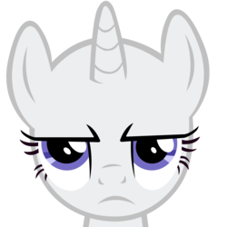 Size: 6000x6000 | Tagged: safe, artist:lazypixel, oc, oc only, earth pony, pony, .psd available, absurd resolution, base, bust, earth pony oc, frown, photoshop, simple background, solo, template, transparent background, unamused