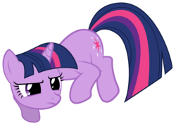 Size: 7097x5000 | Tagged: safe, artist:rubez2525, twilight sparkle, pony, unicorn, g4, secret of my excess, .ai available, absurd resolution, female, mare, simple background, transparent background, vector, vector trace