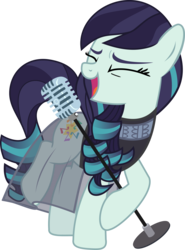 Size: 3648x4918 | Tagged: safe, artist:jhayarr23, coloratura, earth pony, pony, g4, absurd resolution, base used, clothes, dress, female, mare, microphone, open mouth, rara, simple background, singing, smiling, solo, transparent background, vector