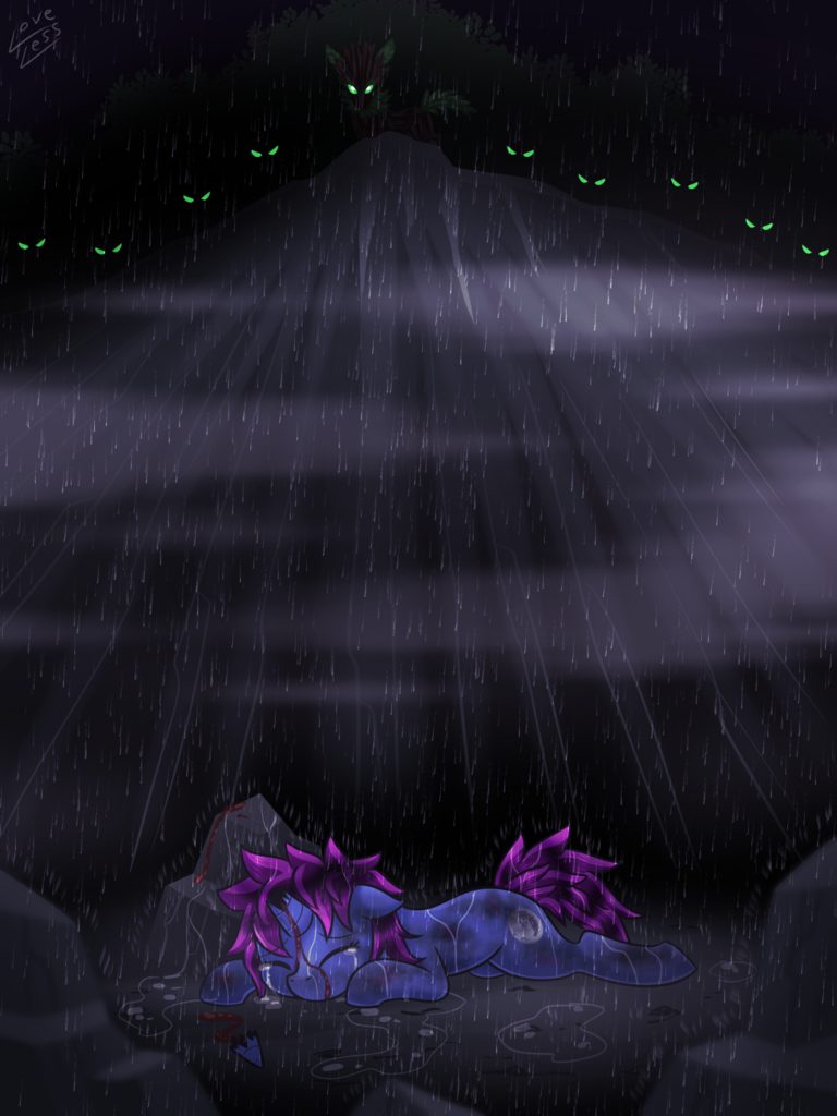 #1451890 - semi-grimdark, artist:vavacung, oc, oc only, oc:midnight ...