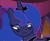 Size: 227x184 | Tagged: safe, screencap, princess luna, pony, a royal problem, g4, bags under eyes, canterlot castle, cropped, female, glare, jewelry, majestic as fuck, mare, picture for breezies, regalia, solo, tired