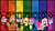 Size: 8000x4500 | Tagged: safe, artist:motownwarrior01, applejack, fluttershy, pinkie pie, rainbow dash, rarity, spike, twilight sparkle, alicorn, dragon, pony, g4, absurd resolution, adult, adult spike, blue lantern, cover art, green lantern, indigo tribe, mane seven, mane six, meme, older, older spike, orange lantern, red lantern, sinestro corps, star sapphire, twilight sparkle (alicorn)