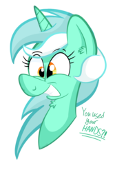 Size: 1000x1500 | Tagged: safe, artist:binkyt11, lyra heartstrings, pony, unicorn, g4, breaking the fourth wall, bust, chest fluff, ear fluff, female, fluffy, grin, mare, medibang paint, simple background, smiling, solo, transparent background