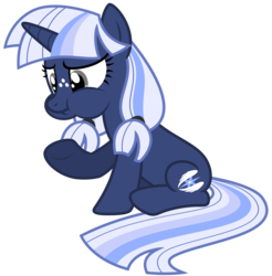 Size: 6413x6510 | Tagged: safe, artist:estories, oc, oc only, oc:silverlay, original species, pony, umbra pony, unicorn, g4, absurd resolution, female, freckles, mare, raised hoof, simple background, sitting, solo, transparent background, vector
