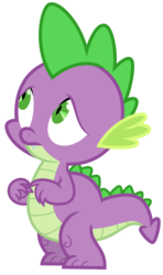 Size: 3202x5400 | Tagged: safe, artist:estories, spike, dragon, g4, absurd resolution, cute, frown, male, sad, sadorable, simple background, solo, spikabetes, transparent background, vector