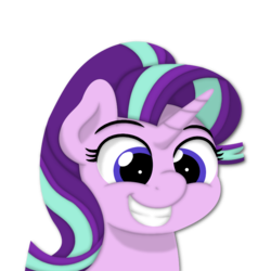 Size: 801x801 | Tagged: safe, artist:ljdamz1119, starlight glimmer, pony, unicorn, g4, bust, cute, female, glimmerbetes, simple background, smiling, solo, transparent background