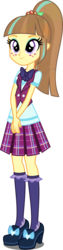 Size: 450x1776 | Tagged: safe, artist:xebck, edit, sour sweet, equestria girls, g4, my little pony equestria girls: friendship games, dye, dyed hair, dyed mane, female, realism edits, simple background, solo, transparent background, vector