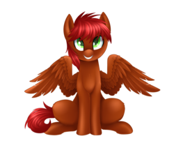 Size: 2520x2166 | Tagged: safe, artist:scarlet-spectrum, oc, oc only, oc:logical overflow, pegasus, pony, female, green eyes, high res, male, simple background, sitting, solo, stallion, transparent background