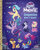 Size: 565x700 | Tagged: safe, artist:drake brodahl, applejack, fluttershy, pinkie pie, princess skystar, rainbow dash, rarity, spike, twilight sparkle, alicorn, earth pony, pegasus, pony, puffer fish, seapony (g4), unicorn, g4, my little pony: the movie, my little pony: the movie: seaponies make a splash!, official, amazon.com, book cover, bubble, cover, fish tail, flowing mane, flowing tail, jewelry, looking at you, mane seven, mane six, necklace, ocean, open mouth, seaponified, seapony applejack, seapony fluttershy, seapony pinkie pie, seapony rainbow dash, seapony rarity, seapony twilight, seashell necklace, seaweed, smiling, species swap, spike the pufferfish, tail, that pony sure does love being a seapony, twilight sparkle (alicorn), underwater, water