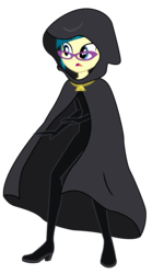 Size: 2328x4200 | Tagged: safe, artist:lifes-remedy, juniper montage, equestria girls, equestria girls specials, g4, my little pony equestria girls: movie magic, bodysuit, cape, cloak, clothes, female, glasses, high res, simple background, solo, transparent background, vector