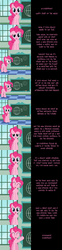 Size: 2000x8062 | Tagged: safe, artist:mlp-silver-quill, pinkie pie, earth pony, pony, comic:pinkie pie says goodnight, g4, absurd resolution, chalkboard, comic, female, hiatus, mare, solo