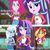 Size: 480x480 | Tagged: artist needed, safe, edit, edited screencap, screencap, pinkie pie, starlight glimmer, sunset shimmer, trixie, equestria girls, g4, my little pony equestria girls: legend of everfree, alternate universe