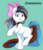 Size: 1600x1881 | Tagged: safe, artist:dragonfoxgirl, oc, oc only, oc:breezy, earth pony, pony, bow, chest fluff, cute, ear fluff, female, hair bow, looking at you, mare, raised hoof, raised leg, simple background, smiling, solo, teal background, watermark