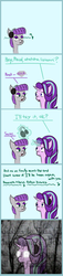 Size: 800x3538 | Tagged: safe, artist:astardragon, maud pie, starlight glimmer, earth pony, pony, unicorn, g4, comic, dialogue, duo, headphones, meme, music, post-rock