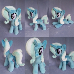 Size: 1564x1564 | Tagged: safe, artist:doctorkoda, trixie, pony, g4, irl, photo, plushie, solo, wingding eyes