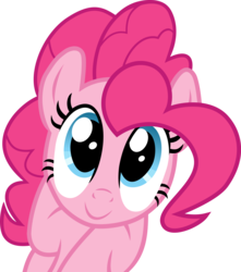 Size: 3000x3397 | Tagged: safe, artist:lekadema, pinkie pie, earth pony, pony, g4, .svg available, cute, diapinkes, female, high res, inkscape, mare, mystery on the friendship express, simple background, solo, transparent background, vector