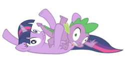 Size: 5796x3120 | Tagged: safe, artist:lolke12, spike, twilight sparkle, dragon, pony, unicorn, g4, .psd available, absurd resolution, female, male, mare, show accurate