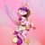 Size: 1280x1280 | Tagged: safe, artist:ncmares, princess cadance, alicorn, pony, g4, :p, arrow, bow (weapon), bow and arrow, clothes, cupid, cupidance, cute, cutedance, female, flying, heart arrow, looking at you, mare, one eye closed, skirt, smiling, solo, spread wings, tongue out, watermark, weapon, wings, wink