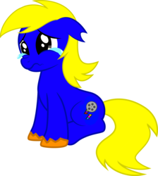 Size: 6283x7013 | Tagged: safe, artist:bronydanceparty, edit, vector edit, oc, oc only, pony, absurd resolution, crying, simple background, solo, transparent background, vector
