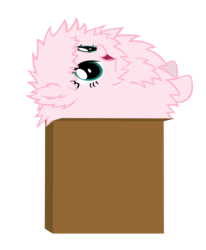 Size: 6588x8000 | Tagged: safe, artist:photomix3r, oc, oc only, oc:fluffle puff, pony, absurd resolution, box, pony in a box, simple background, solo, transparent background, vector