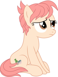 Size: 6070x7997 | Tagged: safe, artist:paganmuffin, raspberry vinaigrette, earth pony, pony, discordant harmony, g4, absurd resolution, female, mare, simple background, sitting, solo, transparent background, vector