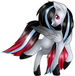 Size: 1017x1035 | Tagged: safe, artist:ohhoneybell, oc, oc only, oc:sunrise light, pegasus, pony, :t, female, mare, simple background, solo, transparent background