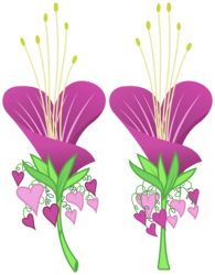 Size: 3894x4990 | Tagged: safe, artist:php11, the cutie pox, .svg available, absurd resolution, flower, heart's desire, inkscape, no pony, plant, resource, simple background, transparent background, vector, vector trace
