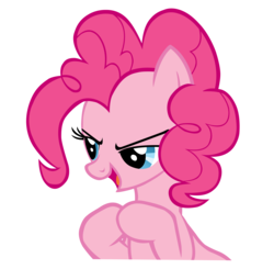 Size: 5000x4903 | Tagged: safe, artist:shadow15991, pinkie pie, earth pony, pony, g4, absurd resolution, female, mare, simple background, solo, transparent background, vector