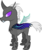 Size: 4218x5000 | Tagged: safe, artist:ambassad0r, oc, oc only, changeling, .svg available, absurd resolution, changeling oc, simple background, solo, transparent background, vector