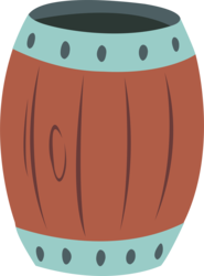 Size: 3278x4432 | Tagged: safe, artist:gurugrendo, barrel, high res, no pony, simple background, transparent background, vector