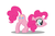 Size: 622x408 | Tagged: safe, artist:korikian, pinkie pie, earth pony, pony, g4, female, mare, simple background, solo, vector, white background