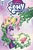 Size: 1054x1600 | Tagged: safe, artist:agnes garbowska, idw, fluttershy, twilight sparkle, alicorn, pegasus, pony, friendship is magic #58, g4, spoiler:comic, cover, duo, female, flower, magenta bloom, mare, twilight sparkle (alicorn), vine