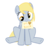 Size: 624x685 | Tagged: safe, artist:broneill95, artist:kawaiinikki, edit, vector edit, derpy hooves, pony, g4, female, simple background, solo, transparent background, vector