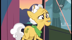 Size: 960x540 | Tagged: safe, screencap, grand pear, pony, g4, the perfect pear, crying, william shatner