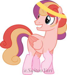 Size: 900x1017 | Tagged: safe, artist:t-aroutachiikun, oc, oc only, oc:apollo, pegasus, pony, base used, male, offspring, parent:princess cadance, parent:sunburst, parents:sundence, simple background, stallion, transparent background