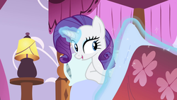 Size: 1280x720 | Tagged: safe, screencap, rarity, pony, unicorn, for whom the sweetie belle toils, g4, female, mare, solo