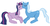 Size: 1328x679 | Tagged: safe, artist:ericac78, trixie, twilight sparkle, pony, unicorn, g4, female, lesbian, mare, ship:twixie, shipping, simple background, white background