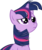 Size: 3000x3572 | Tagged: safe, artist:lekadema, twilight sparkle, pony, unicorn, g4, the crystal empire, .svg available, female, high res, mare, simple background, solo, the failure song, transparent background, vector, windswept mane