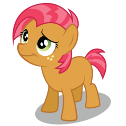 Size: 3000x3000 | Tagged: safe, artist:robzombiefan2121, babs seed, earth pony, pony, g4, one bad apple, .ai available, female, filly, high res, simple background, solo, transparent background, vector, vector trace